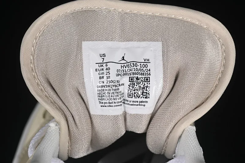 All categories Air Jordan Jordan series basketball shoes Air Jordan 1 Low Air Jordan 1 Low AJ1 Joe 1 cream yellow low-top cultural and casual sneakers HV6530-100